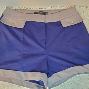 Ark & co. Purple and gey Sailor shorts